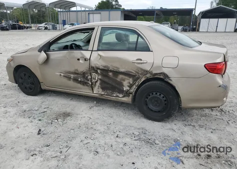 2009 Toyota Corolla Base из США, поврежденный, VIN 2T1BU40E09C145445